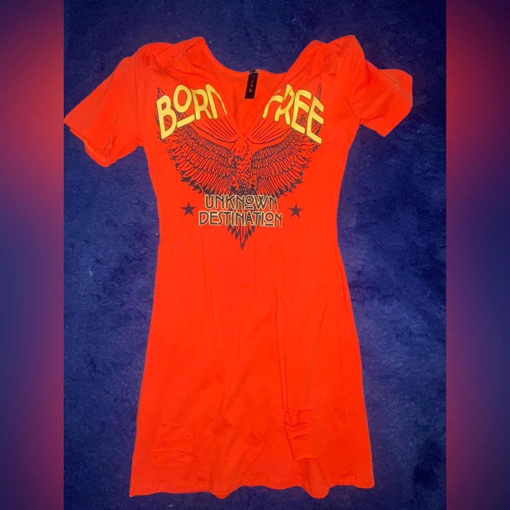 Medium Orange Dress